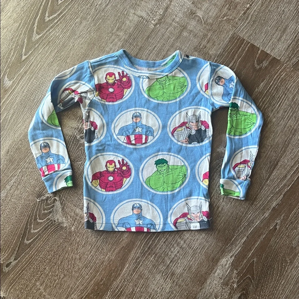 Gap Marvel Organic Brushed Cotton PJ Set size 4